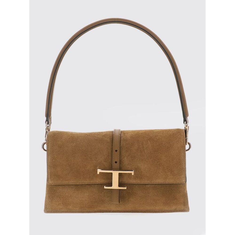 Tod's Women Small Flap T Timeless Shoulder Bag Tod's In Calfskin Leather